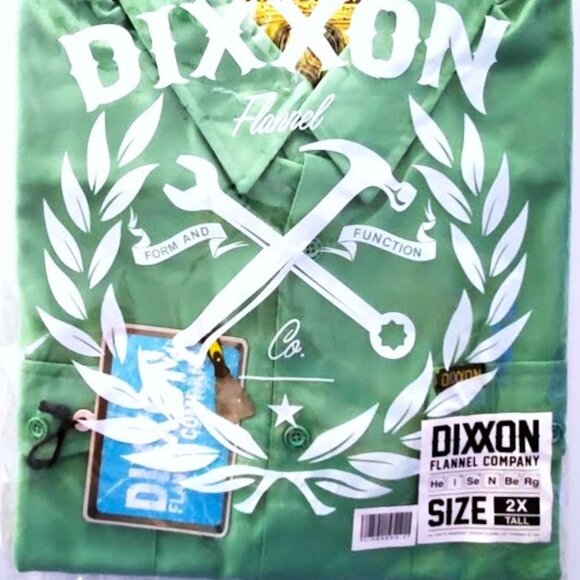 DIXXON Flannel HEISENBERG Flannel Shirt - Men's 2XL Tall - Picture 10 of 12